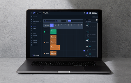Visual Drag-and-Drop Scheduler